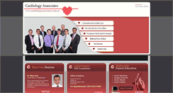 Desktop Screenshot of cardiologyassociates.com.au